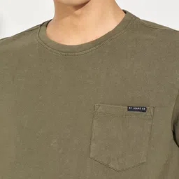 SF JEANS by Pantaloons Pockets Slim Fit T-shirt image 5