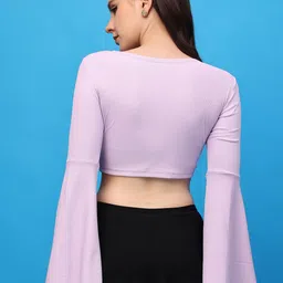 Moda Rapido Cotton Wrap Crop Top image 3