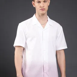 Voroxy Men Relaxed Ombre Casual Shirt-picture-38