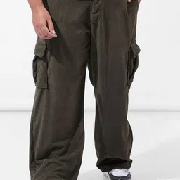 Hardsoda by The Indian Garage Co Men Loose Fit Joggers Trousers-picture-39