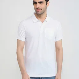 Parx Men Polo Collar Pockets T-shirt-image-46