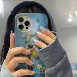 PEEPERLY Women Fairies Printed Impact Resistant iPhone 13 Pro Crystal Back Case image 2