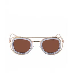 HASHTAG EYEWEAR Unisex UV Protected Lens Full Rim Round Sunglasses image 3