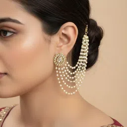 SZN Circular Drop Earrings image 5