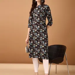 Anouk Rustic Women Floral Printed Kurta image 5
