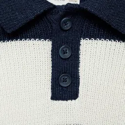 Mango Kids Boys Striped Pullover image 4