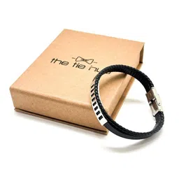 The Tie Hub Men Brass Wraparound Bracelet image 1