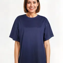 DressBerry Women Cotton Oversized Fit Super Loose Tshirt-picture-10