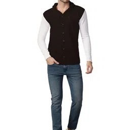 Blisstone Men Colourblocked Hooded Sweatshirt image 3