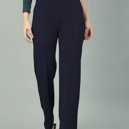 Dream Beauty Fashion Women Straight Fit High-Rise Trousers-image-55