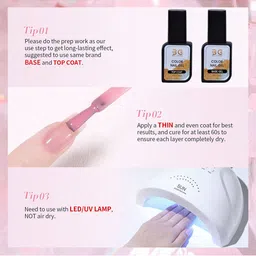 BELLE GAGA Hema Free Glossy Long-Wearing Gel Nail Polish - 10 ml - HF20 image 2