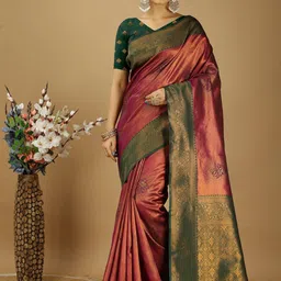 HI FI NX Woven Design Zari Kanjeevaram Saree-picture-22