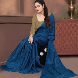 Jihana Fab Women solid saree-picture-13