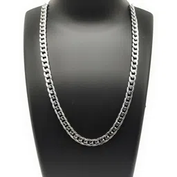 Vaiseema Unisex Silver-Plated Chain-image-18