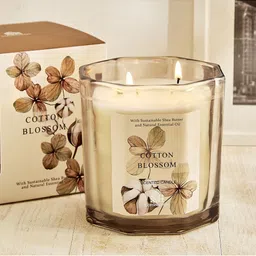 Home Centre Utopia Refresh Bouquet Cotton Blossom Scented Jar Candle-image-77