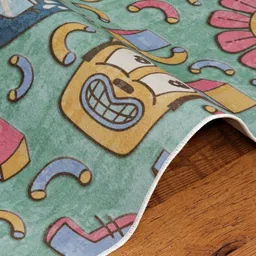 kaleen india Anti-Skid Backing Washable Indoor-Outdoor Rugs image 2