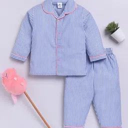 Clt.s Unisex Kids Striped Night suit-picture-19