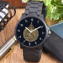 CSAMON Women Embellished Dial Analogue Watch 3KANBLK Islamic NUM04 CD_SH-picture-23