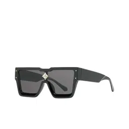 EYMEN I Unisex Black Lens & Black Square Sunglasses with image 3