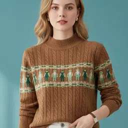 HERE&NOW Women Printed Pullover-picture-15