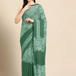 BUTA BUTI Floral Pure Cotton Saree-picture-29