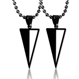 Utkarsh Triangular Pendants with Chains-picture-42