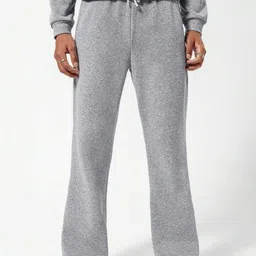 MaverIQ Men Relaxed Loose Fit Easy Wash Trousers-image-69