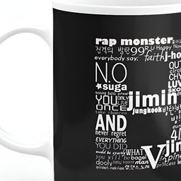Mr UVD Black & White Typography Printed Ceramic Mug-350 ml-picture-29