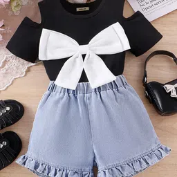 INCLUD Girls Top with Shorts image 1