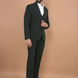 Canary London Men Slim-Fit Single-Breasted Three-Piece Suit image 4