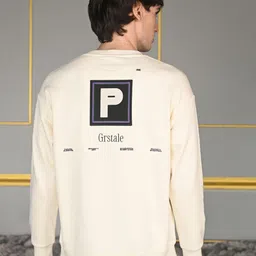 ODETTE Men Printed Cotton Jersey Sweatshirt-image-20