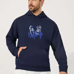 Moda Rapido Men Printed Hooded Sweatshirt-image-59