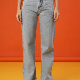 V-Mart Women Regular Fit Mid-Rise Light Fade Jeans-picture-35