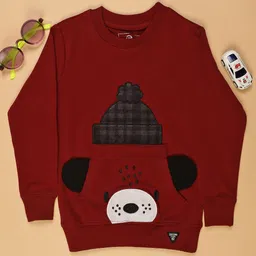 V-Mart Boys Printed Round Neck Cotton T-shirt-image-5