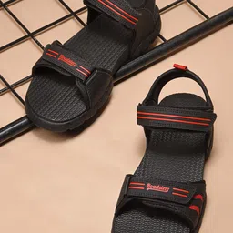 The Roadster Lifestyle Co Men Textured Sports Sandals-image-61