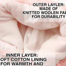 REFFER Unisex Kids Embroidered Woollen Beanie image 4