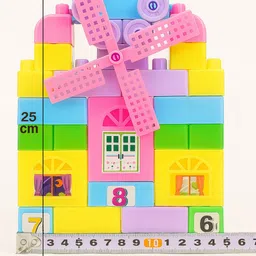 zen Creative Construction House Block Set image 3