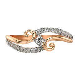 VALANOVA Women Rose Gold Ring Diamond-image-65