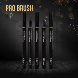 Gleva Waterproof Liquid Eyeliner Pen - 1g - Medium Brown image 3