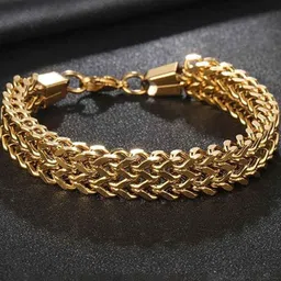 Heer Collection Men Antique Link Bracelet image 4