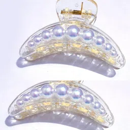 GLOSSY Women Set of 2 Embellished Claw Clip-image-49