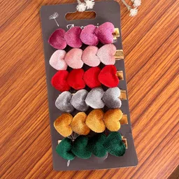 Radhya Accessories Women Set of 6 Tic Tac Hair Clip image 5