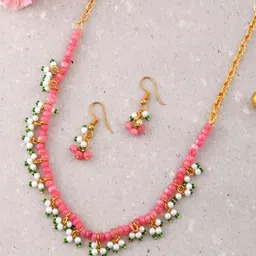 DASTOOR Bead Studded Jewellery Set-picture-8