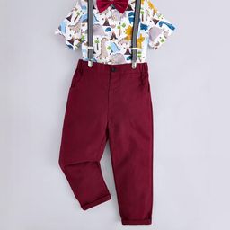 Hopscotch Boys Cotton Blend Printed Clothing Set-picture-41