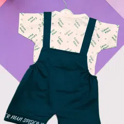 BAESD Infants Printed Dungaree With T-Shirt image 2