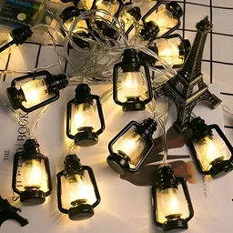 The Purple Tree White Ball Shape LED String Lights image 2