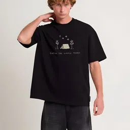 Stitchmeashirt Men Printed Drop-Shoulder Sleeves Activchill T-shirt-picture-30