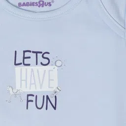 Babies R Us Infant Boys Pack Of 2 Printed Cotton Bodysuit image 2