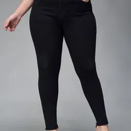 Miss Chase A+ Women Slim Fit High-Rise Stretchable Jeans-picture-22