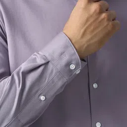 Van Heusen Slim Fit Spread Collar Pure Cotton Formal Shirt image 2